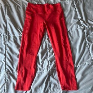 Fabletics PureLuxe Red Leggings